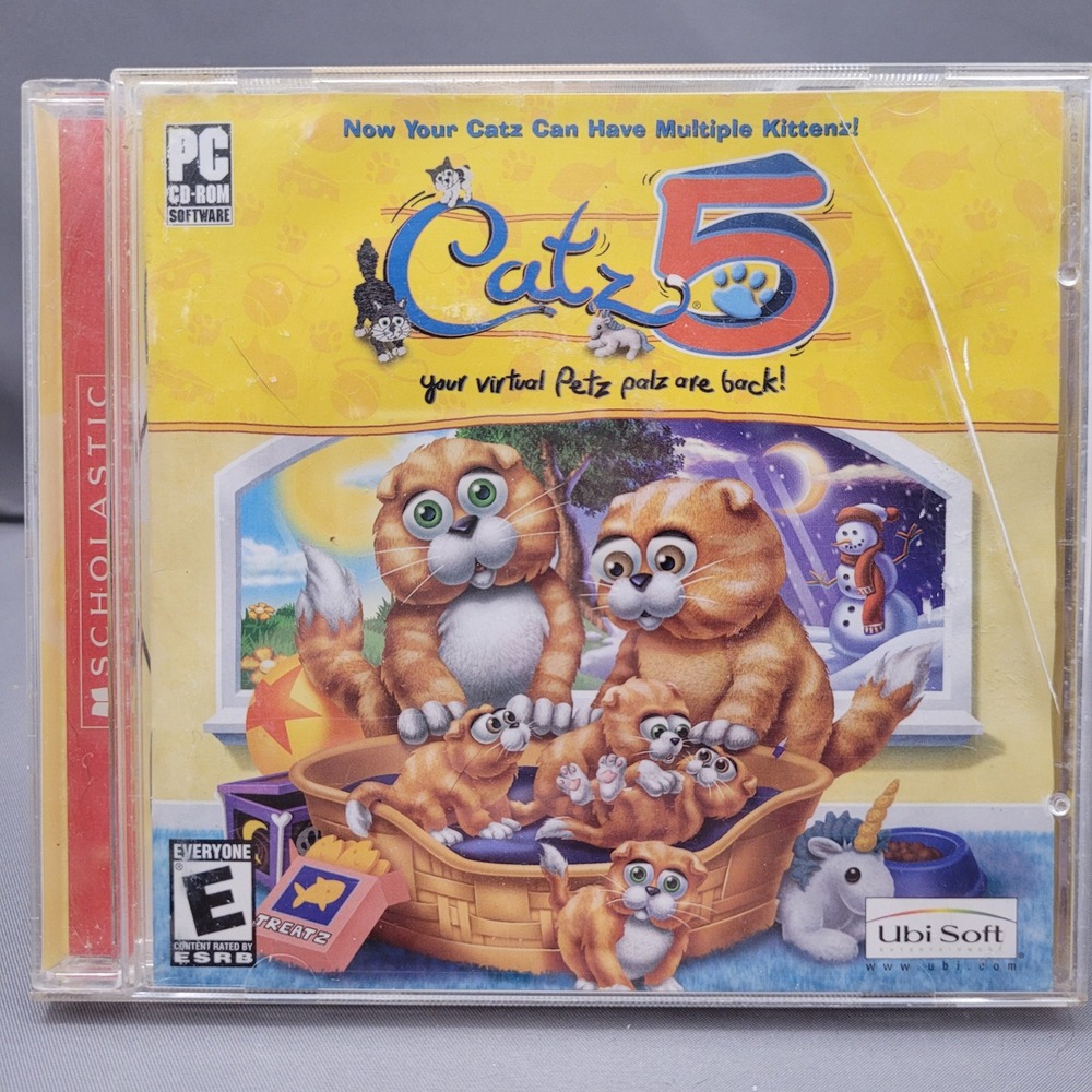 Catz 5 by Ubi Soft (PC CD-ROM, 2002)
